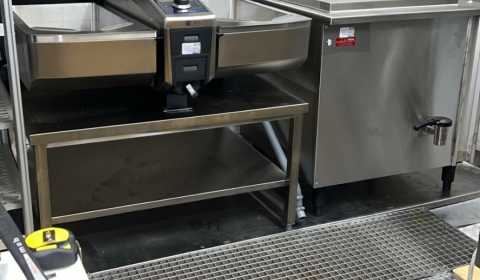 Installation d'un Ivario et d'une sauteuse chez Halles Bocuse Lyon